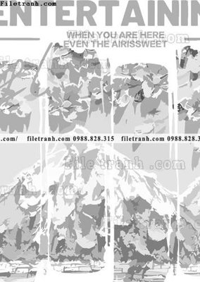 File tranh in tráng gương tranh son dau hoa tiet phong cach bac au 1532 (siêu nét)