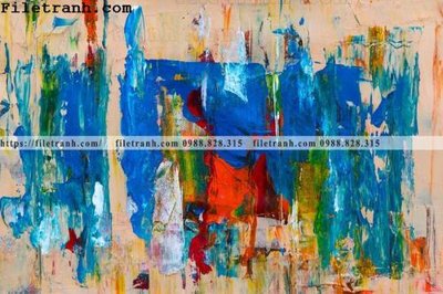 Download file tranh PSD tranh son dau mau truu tuong 100 để chỉnh sửa