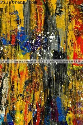 Tải file tranh son dau mau truu tuong 134 (gốc) chủ đề tôn giáo