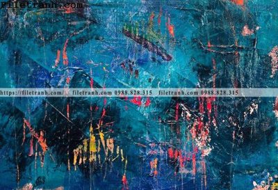 Mua file gốc tranh son dau mau truu tuong 135 (in ấn) tại Filetranh.com