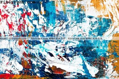 Tải file tranh son dau mau truu tuong 165 (gốc) làm file in ấn