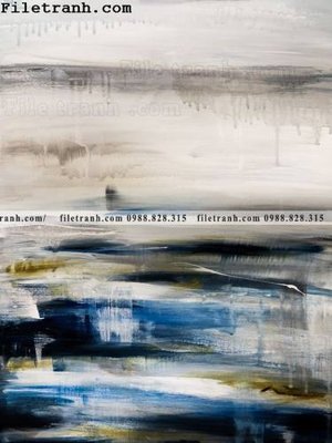 File gốc tranh son dau ve tay mau nuoc dep canvas 101 (in 3D) cho trang trí