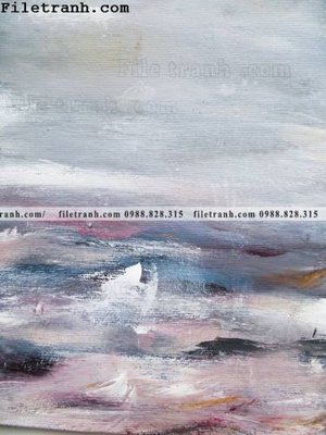 Download file gốc tranh son dau ve tay mau nuoc dep canvas 104 (in lụa) hoa lá