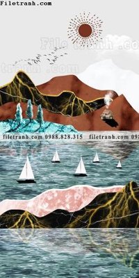 File tranh trang trí tranh su pha le guong huou nai 513 (file gốc)