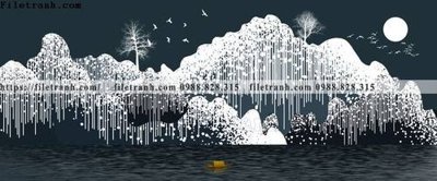 Tải file tranh su pha le guong huou nai 522 (gốc) in tranh tráng gương