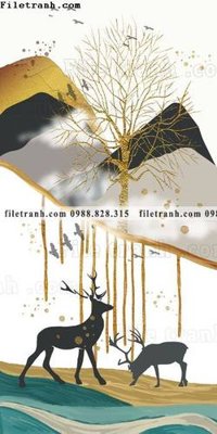 File gốc tranh su pha le guong huou nai 532 (thiết kế) cho in ấn