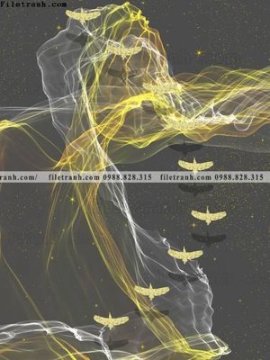 Tải file gốc tranh su pha le guong huou nai 536 (bản PSD) đầy đủ layer