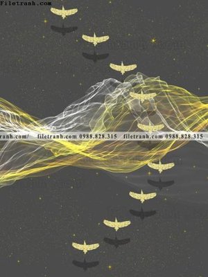 File in trần tranh su pha le guong huou nai 539 (bản gốc) mây trời