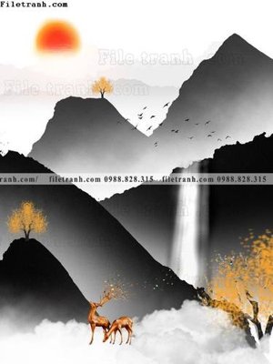 File in trần tranh su pha le guong huou nai 540 (bản gốc) trời sao