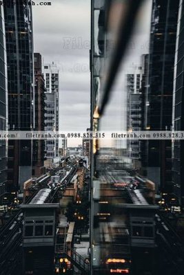 Download file tranh thanh pho kieu dep 502 (chuẩn in) chất lượng cao