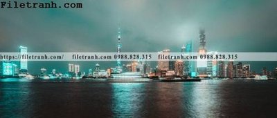 Tải file gốc tranh thanh phoi kieu dai toan canh 129 (bản PSD) đầy đủ layer