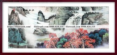 Tải file tranh thuy mac trung quoc 512 (gốc) chủ đề hoa sen