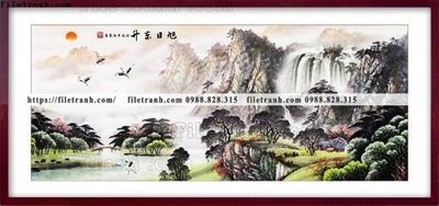 Download file tranh thuy mac trung quoc 514 (gốc) in mica cao cấp