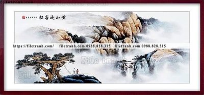 Mua file gốc tranh thuy mac trung quoc 562 (PSD) tại Filetranh.com