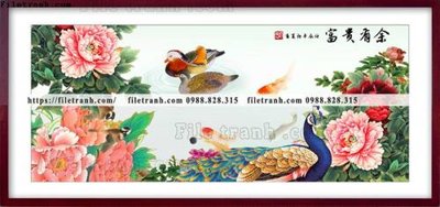 File ảnh tranh thuy mac trung quoc 571 (gốc) in PP, decal