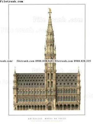 Tệp tin gốc tranh toa lau dai my co dien 14 (dùng cho in ấn) chuyên nghiệp