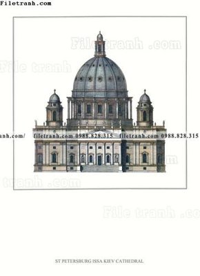 File tranh tranh toa lau dai my co dien 18 (ảnh gốc) chi tiết rõ ràng