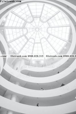 File gốc tranh toa nha thang dung 532 (in lụa) tranh mã đáo