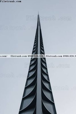 File gốc tranh toa nha thang dung 549 (chuẩn màu) cho in offset