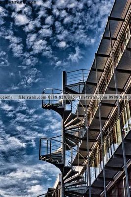 File tranh gốc tranh toa nha thang dung 577 (sắc nét từng chi tiết)