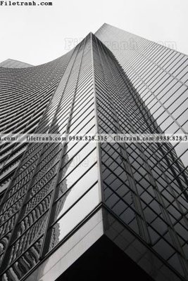 File in ấn tranh toa nha thang dung 610 (bản gốc) cao cấp