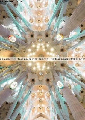 File gốc tranh toa nha thang dung 615 (in mica) làm quà tặng