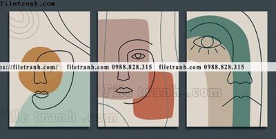 File in ấn cao cấp tranh toi gian bo 3 minimalis 102 (file gốc)