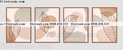 Tải file tranh toi gian bo 3 minimalis 134 (gốc) in ấn chất lượng