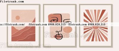 File gốc tranh toi gian bo 3 minimalis 148 (trang trí) phòng làm việc