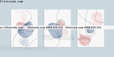 File gốc tranh toi gian bo 3 minimalis 151 (PSD/TIFF) độ phân giải cao