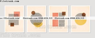 File in lụa tranh toi gian bo 3 minimalis 154 (phong cảnh) tranh toi gian bo 3 minimalis 154