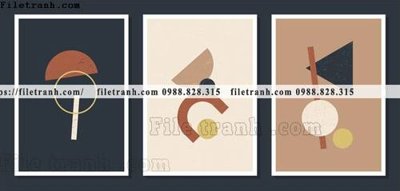 File ảnh tranh toi gian bo 3 minimalis 173 (gốc) in Hiflex
