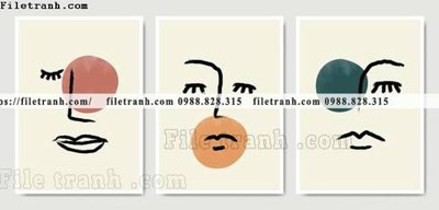 File tranh tranh toi gian bo 3 minimalis 191 (gốc) phong cách tối giản