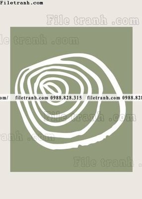 File tranh tranh toi gian truu tuong 666 (bản gốc) treo tường