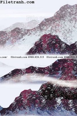 Ảnh gốc tranh trang tri bac au dep 160 (nét căng) in mica