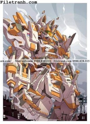 File gốc tranh tre em game 128 (in lụa) hoa văn cổ điển