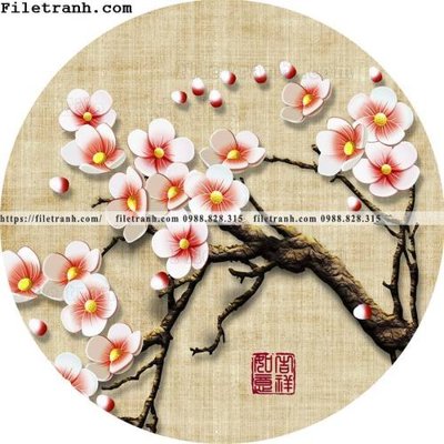 File tranh tranh tron kieu Trung Quoc moi 208 (ảnh gốc) cho in ấn kỹ thuật số