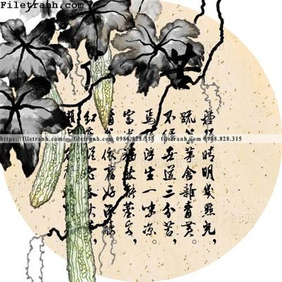 File gốc tranh tron kieu Trung Quoc moi 243 (phong cách) tối giản