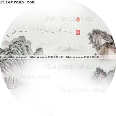 Download file tranh tron kieu Trung Quoc moi 332 (gốc) in mica bàn thờ