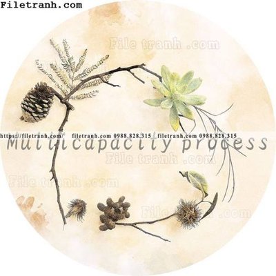 Tải file tranh tron kieu Trung Quoc moi 341 (PSD) cho in tranh 3D