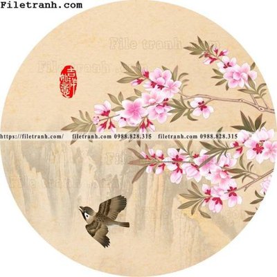 File tranh tranh tron kieu Trung Quoc moi 347 (ảnh gốc) sắc nét hoàn hảo