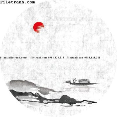 File PSD tranh tron kieu Trung Quoc moi 354 (gốc) nhiều lớp (multi-layer)