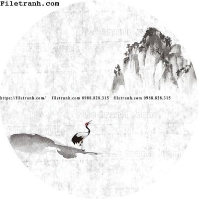 File gốc tranh tron kieu Trung Quoc moi 360 (in lụa) hoa văn cổ điển