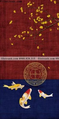 File gốc in ấn tranh trung quoc mau do 503 chuẩn màu CMYK