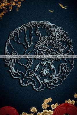 Tải file tranh trung quoc mau do 531 (gốc) làm file thiết kế