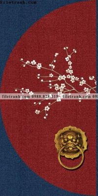 File gốc tranh trung quoc mau do 538 (phong cách) cổ điển