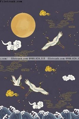 File gốc tranh trung quoc mau do 552 (dành cho trang trí nội thất)