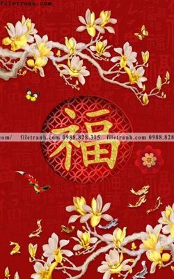 File in ấn tranh trung quoc mau do 620 (bản gốc) cao cấp