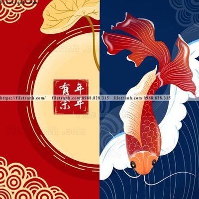 File tranh tranh trung quoc mau do 648 (gốc) chủ đề trẻ em