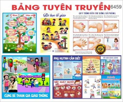 Download file bang tuyen truyen mam non (gốc) in mica ốp bếp